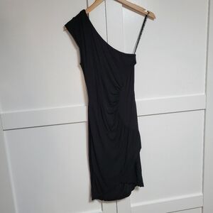 Foxy Jeans Couture One-Shoulder Party Dress (S)